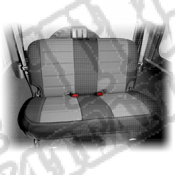 Pokrowiec tylnej kanapy czarno/szary 07-15 Jeep Wrangler JK