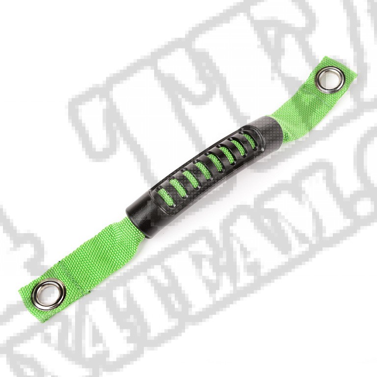 Zielony uchwyt na słupek A, 07-17 Jeep Wrangler JK 