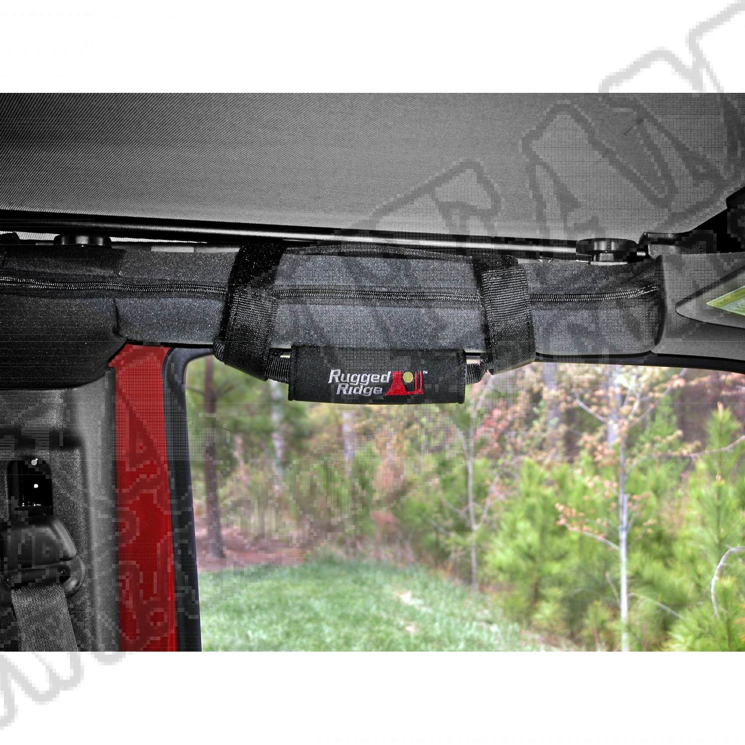 Rączki z neoprenową nakładką czarny 55-18 Jeep CJ/Wrangler