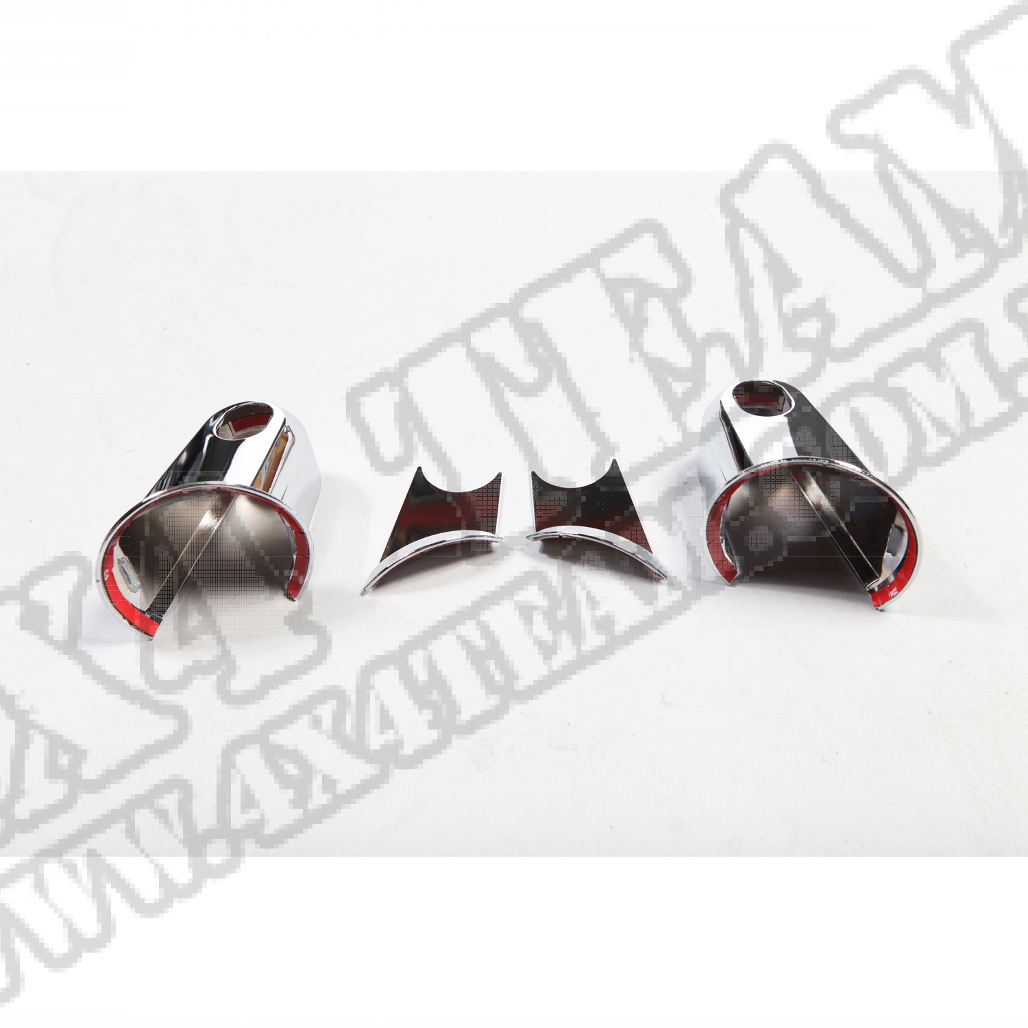 Nakładki ramion lusterek chrom 07-15 Jeep Wrangler JK