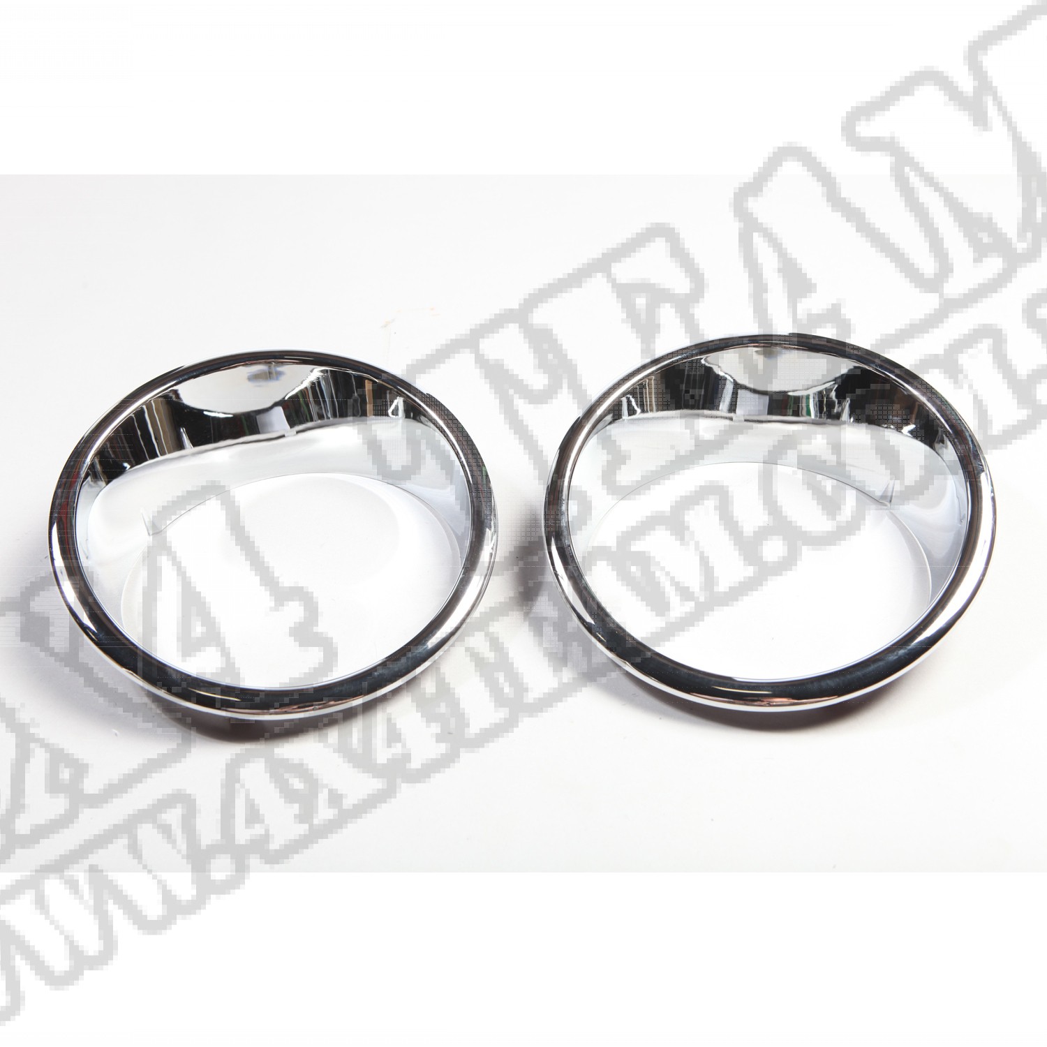 Ramki lamp przednich chrom 07-15 Jeep Wrangler JK