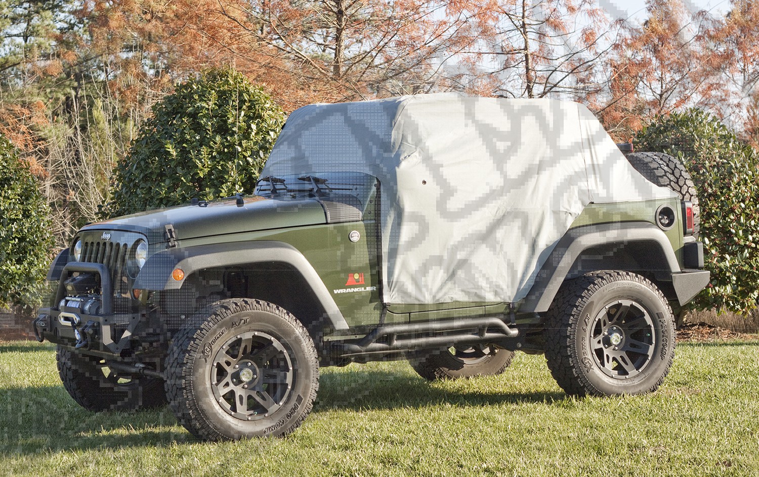 Pokrowiec kabiny pasażerskiej szary 07-15 Jeep Wrangler JK