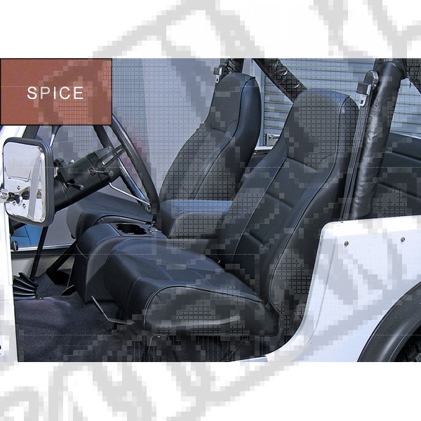 Fotel przedni typu High-Back nie rozkładany 76-02 Jeep CJ/Wrangler