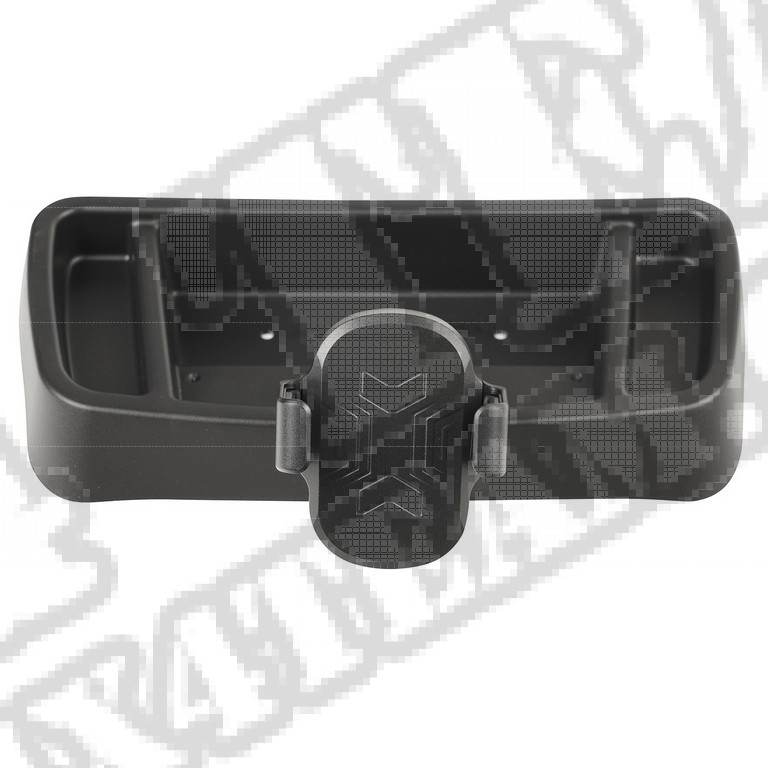 Zestaw mocowania telefonu z ładowaniem bezprzewodowym; 97-06 Jeep Wrangler TJ