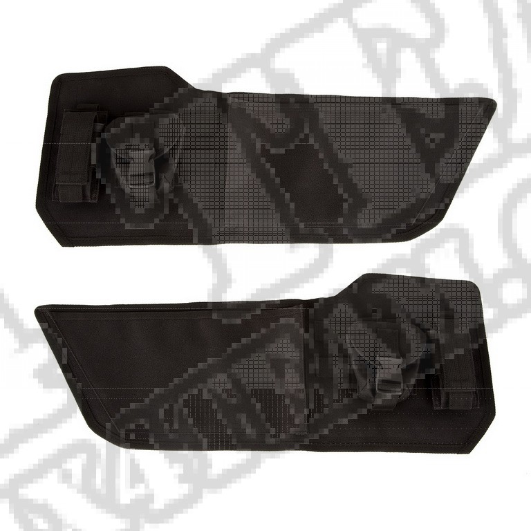 Panele drzwiowe z torbami; 11-18 Jeep Wrangler JK/JKU