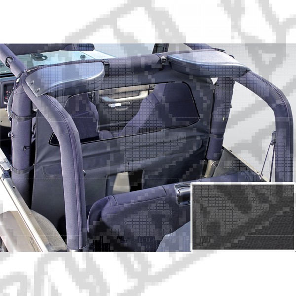 Kurtyna klatki bezpieczeństwa black diamond 80-06 Jeep CJ/Wrangler