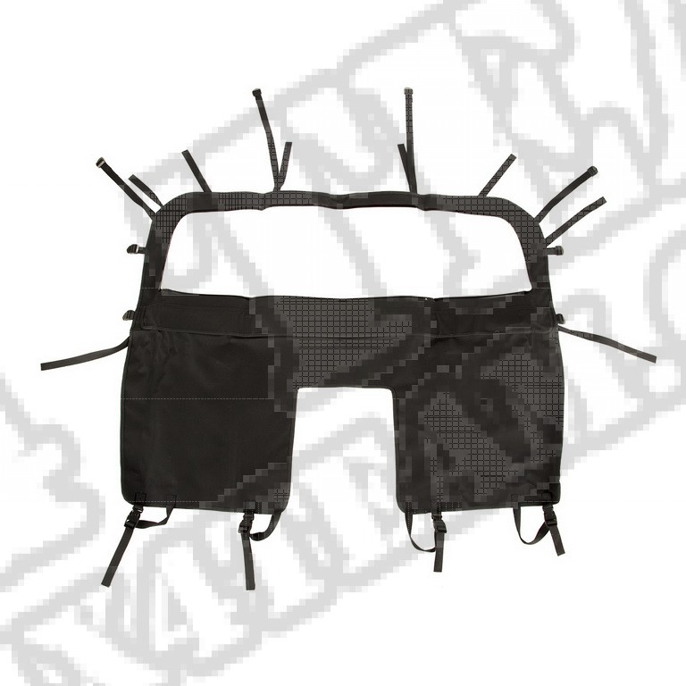 Osłona Windbreaker; 07-18 Jeep Wrangler JK, 2 drzwiowy