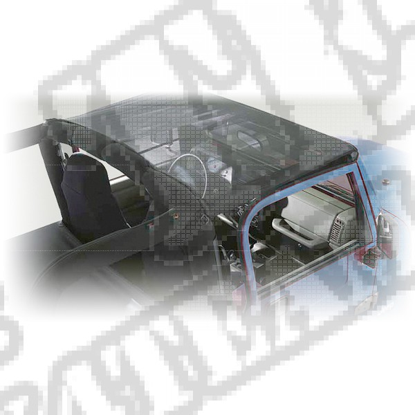 Dach siatkowy typu Summer Brief 07-09 Jeep Wrangler JK