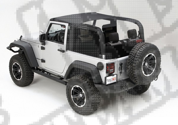 Dach siatkowy typu Summer Brief 10-15 Jeep Wrangler JK