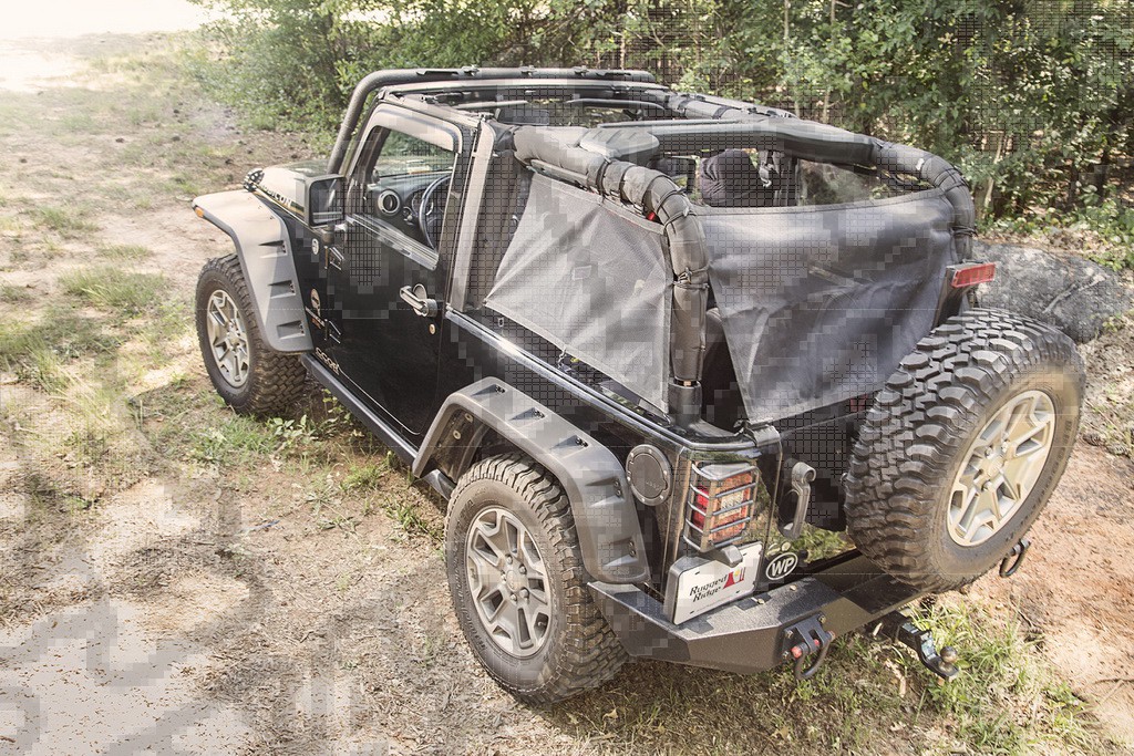 Bariera Eclipse Cargo; 07-16 Jeep Wrangler JK