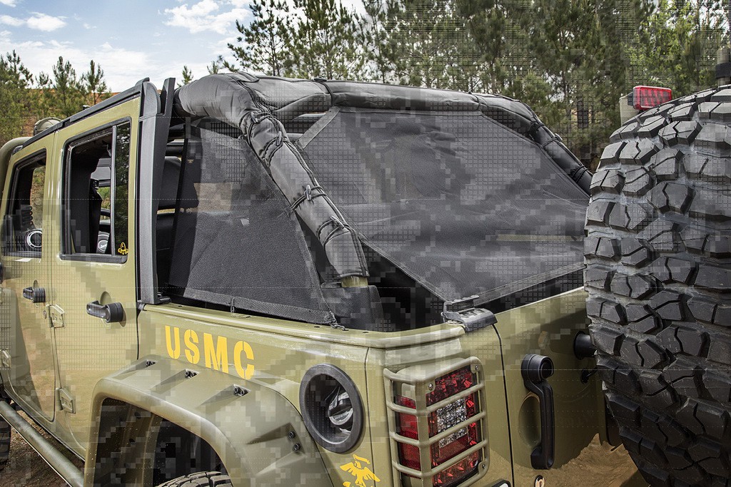 Bariera Eclipse Cargo; 07-16 Wrangler Unlimited JKU