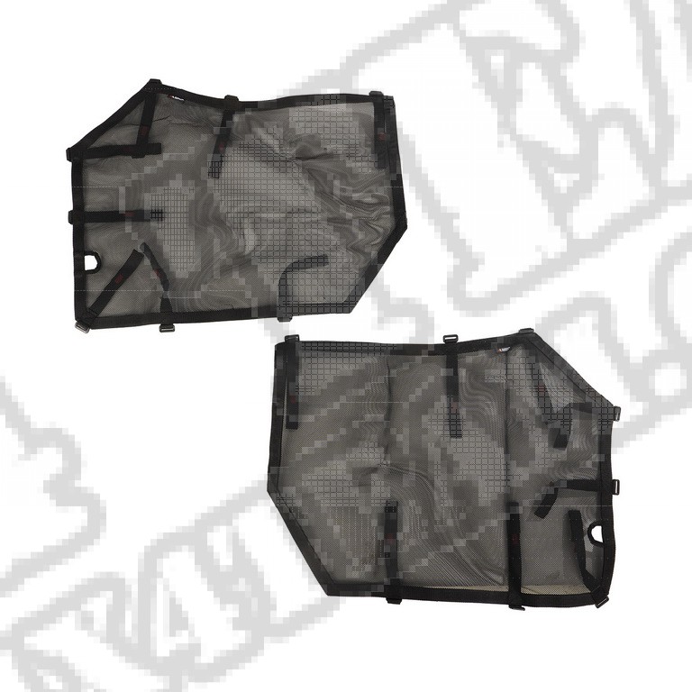 Poszycie drzwi rurowych Fortis, przód para, 18-19 Jeep Wrangler JL/JLU