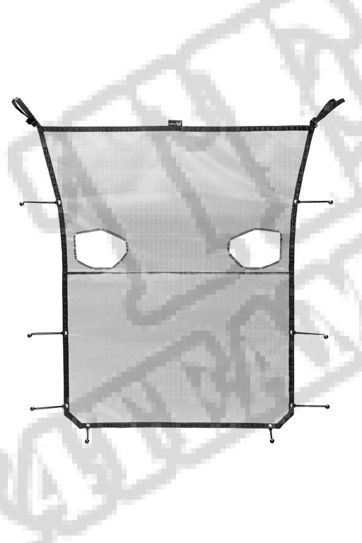 Pełny daszek Eclipse Sun Shade do 20-22 Jeep Gladiator JT