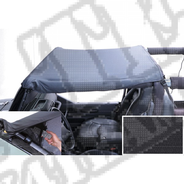 Dach typu Brief z kieszeniami black diamond 92-95 Jeep Wrangler YJ