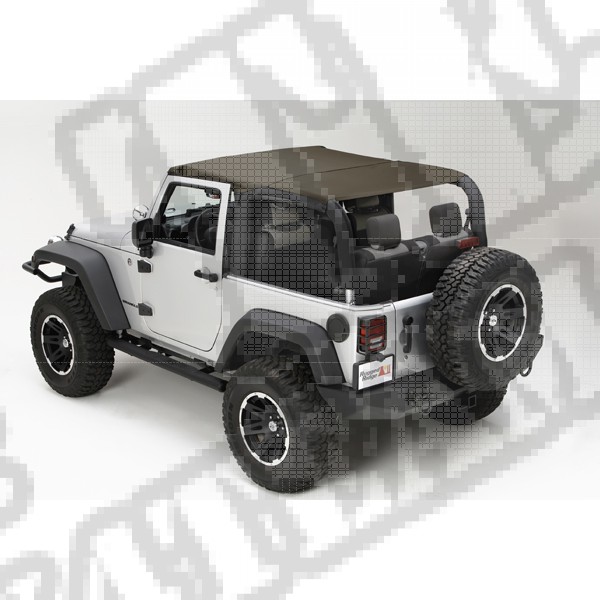 Dach typu Island Topper khaki diamond 07-09 Jeep Wrangler JK