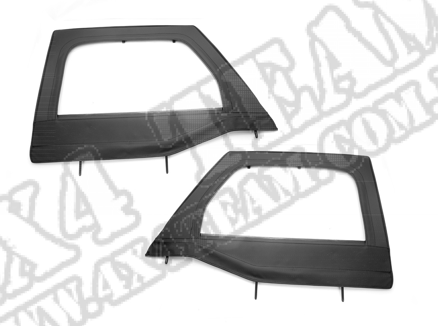 Nadstawki kowbojek przednie black diamond 07-15 Jeep Wrangler JK