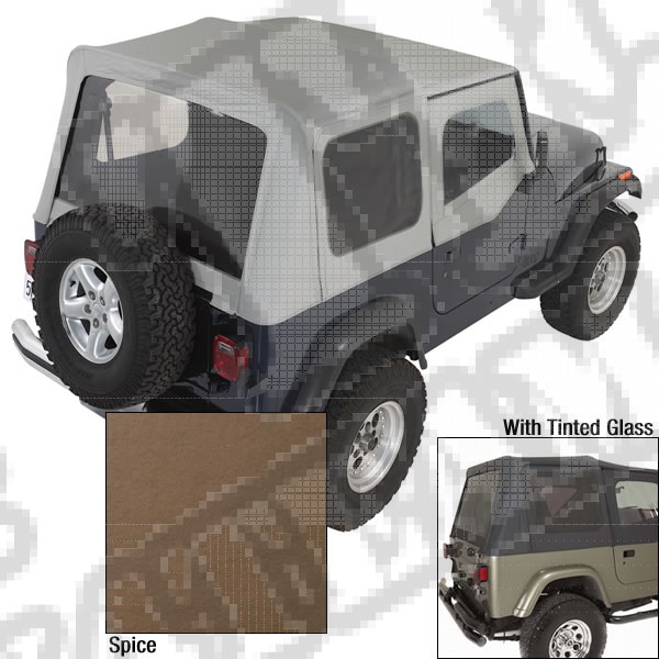 Miękki dach XHD spice 88-95 Jeep Wrangler YJ