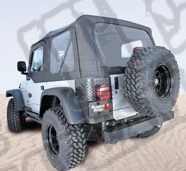 Miękki dach XHD black diamond 04-06 Jeep Wrangler LJ