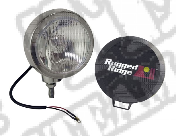 Reflektor ksenonowy okrągły Off-Road 6" obudowa ze stali nierdzew