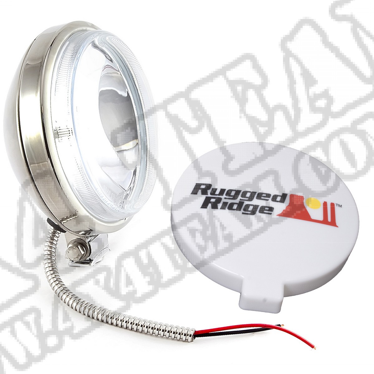 Halogen przeciwmgielny 6" stal nierdzewna