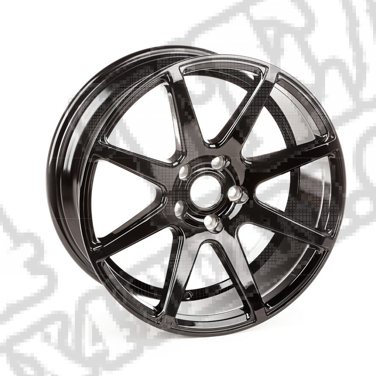 8 Spoke, felga aluminiowa Trek, czarna; 14-17 Jeep Renegade BU