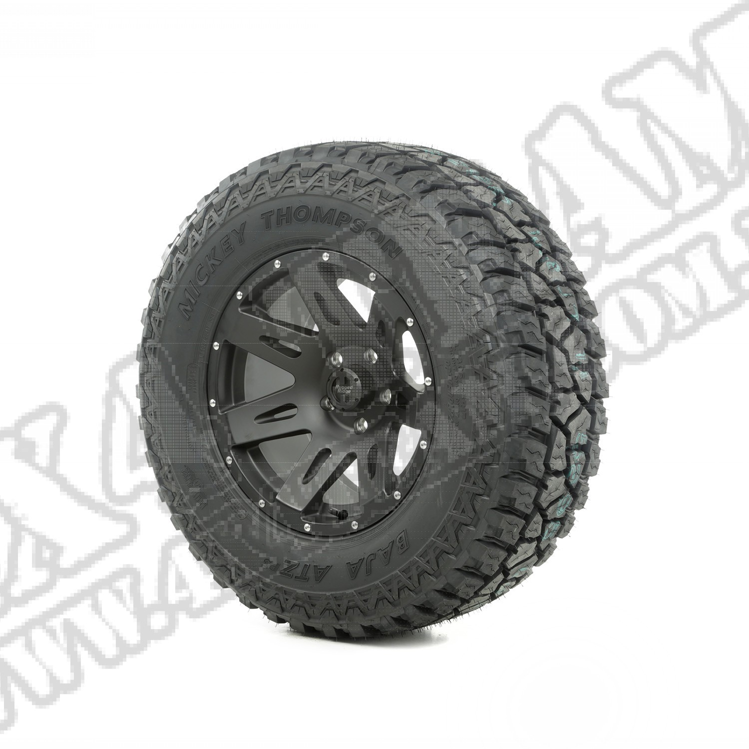 Koło, 17 XHD, Czarna satyna, 305/65R17 ATZ P3, 07-12 JK