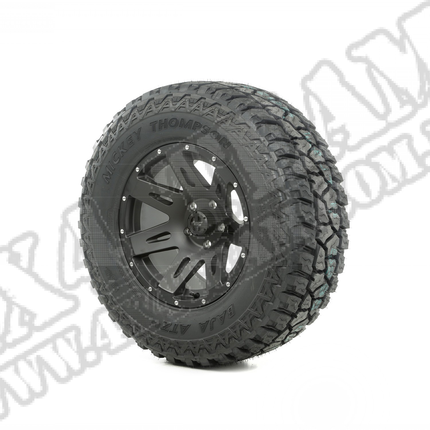 Koło, 17 XHD, Czarna satyna, 315/70R17 ATZ P3, 07-12 JK
