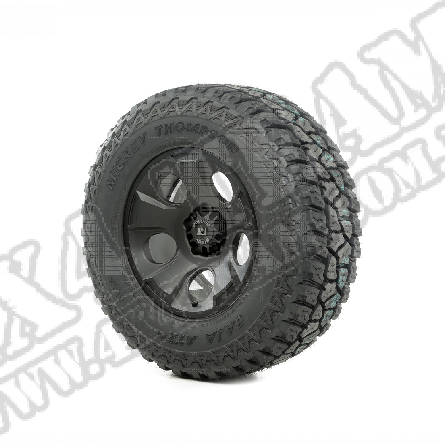 Koło, 17 Drakon, Czarna satyna, 315/70R17 ATZ P3, 07-12 JK