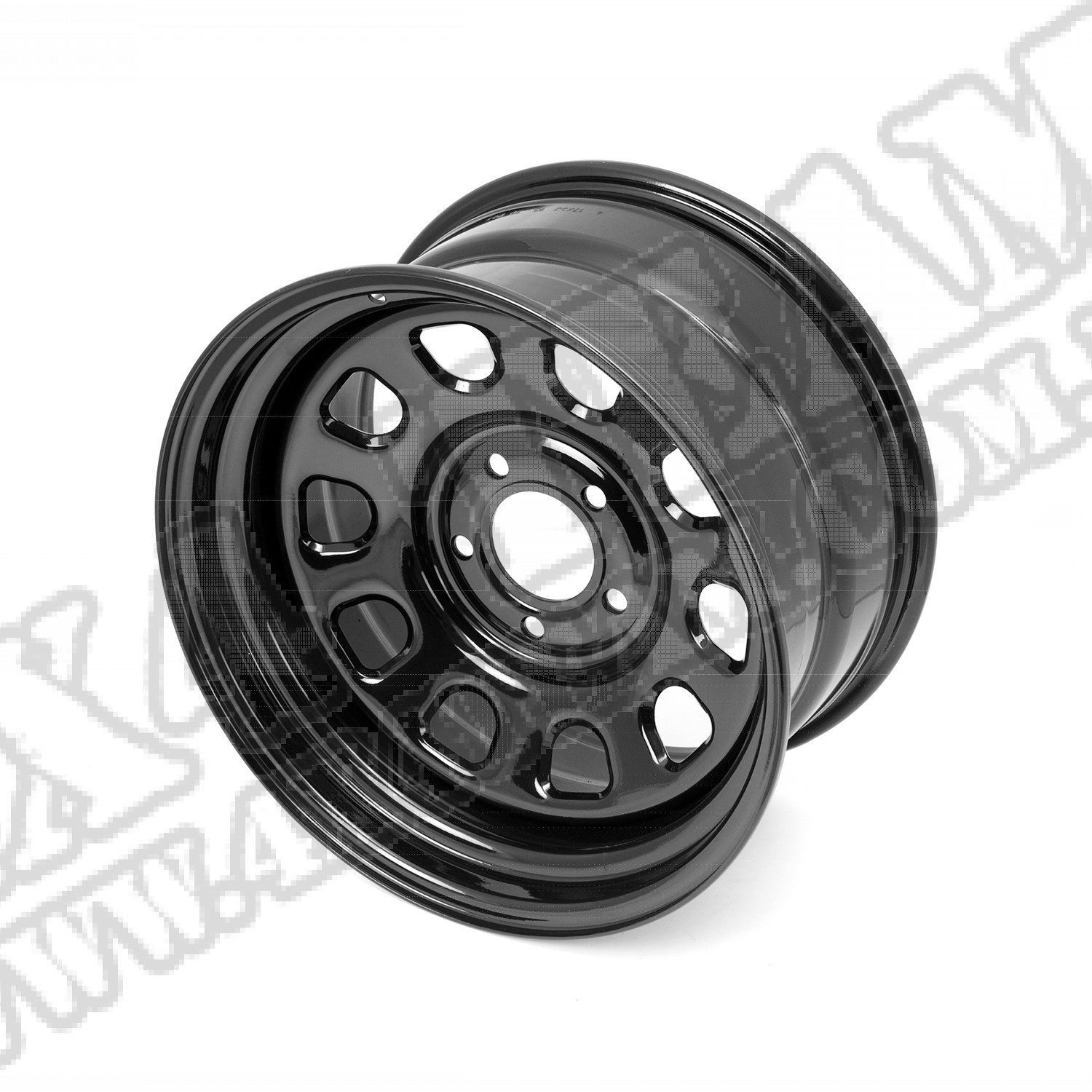 Felga D Window 17x9 5x5 czarna backspacing 4.5"