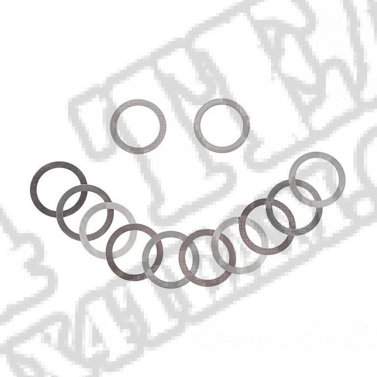 Zestaw podkładek regulacyjnych, D30/44; 07-16 Jeep Wrangler JK/JKU
