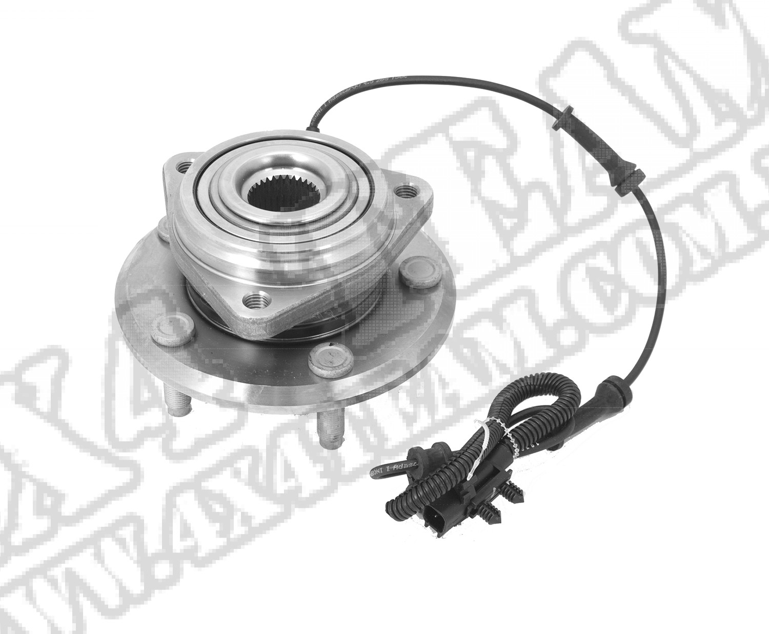 Piasta przednia komplet 07-15 Jeep Wrangler JK
