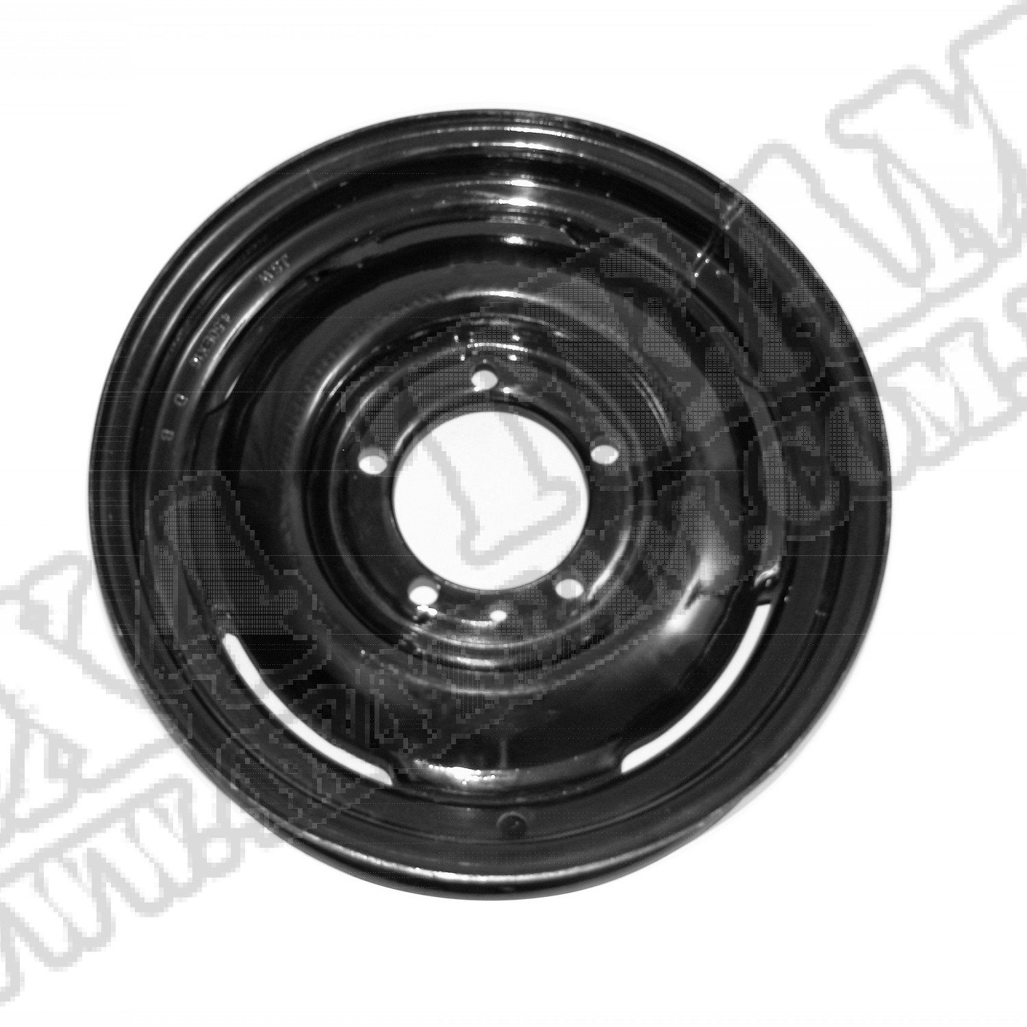Felga stalowa czarna 16x5.75" 46-71 Willys/Jeep