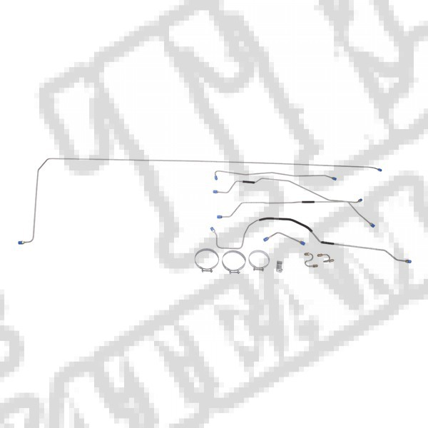 Komplet przewodów hamulcowych 55-65 Jeep CJ5