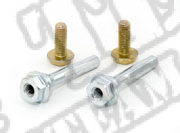 Zestaw prowadnic zacisku hamulcowego 07-10 Jeep Wrangler JK