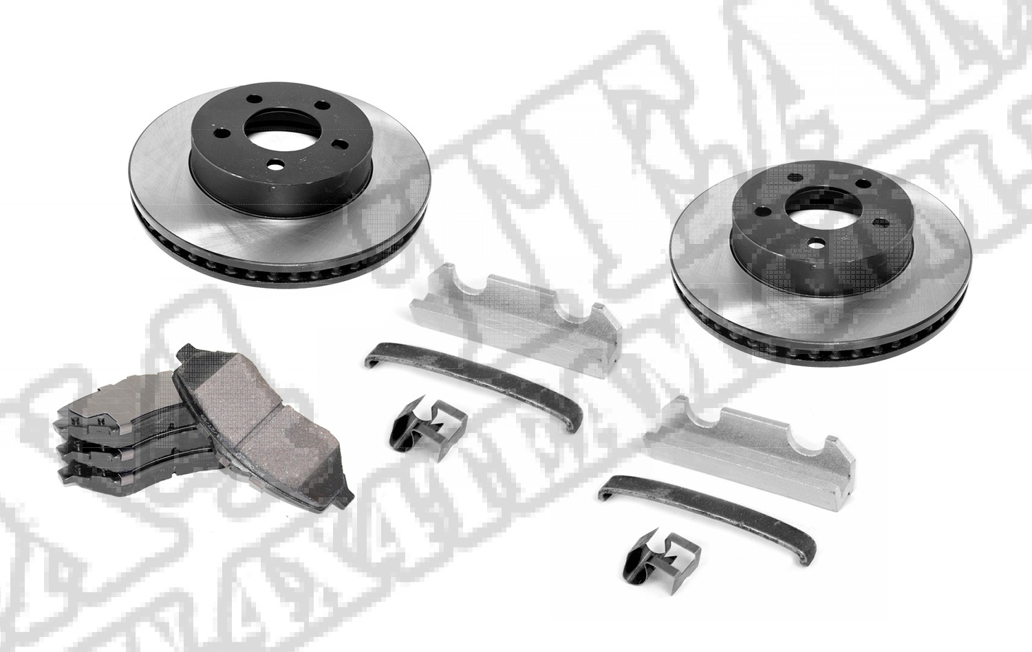 Zestaw przednich tarcz hamulcowych 90-99 Jeep  Wrangler/Cherokee