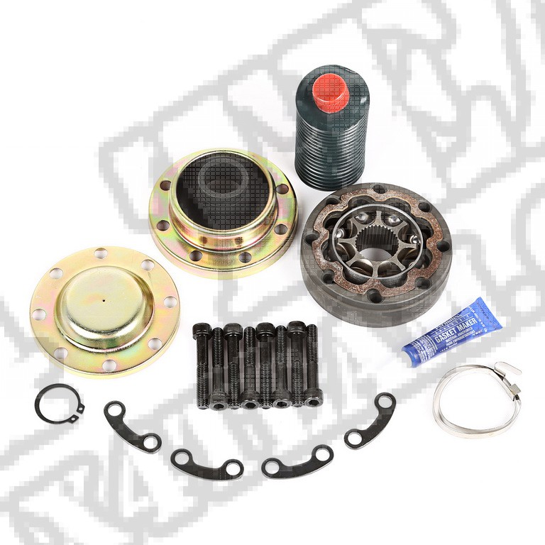 Zestaw naprawczy porzegubu CV wału napędowego, 07-16 Jeep Wrangler JK/JKU