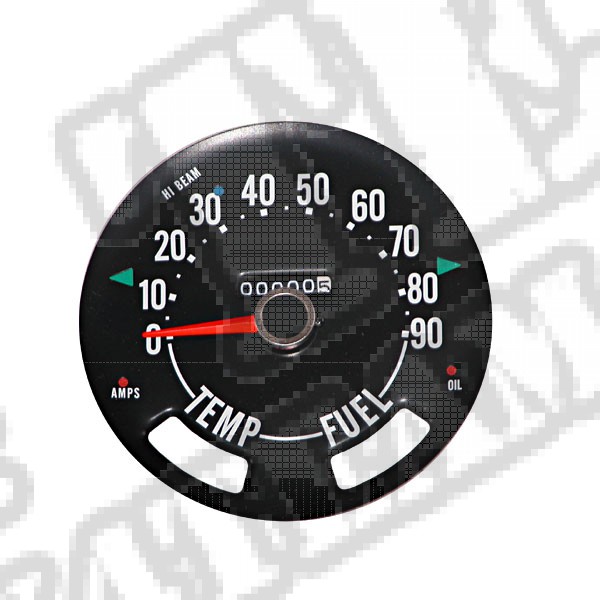 Zegar prędkościomierza 0-90 MPH 55-79 Jeep CJ