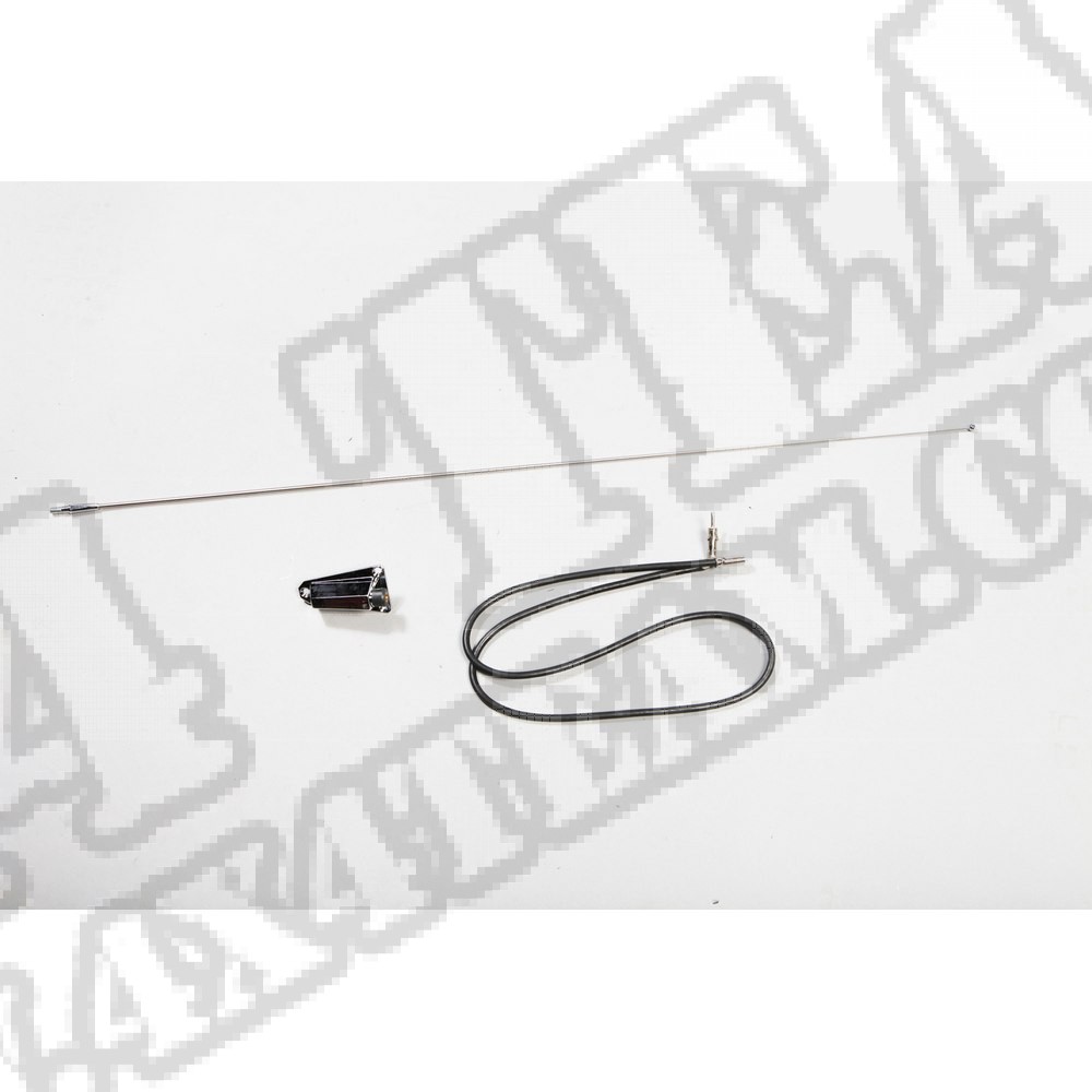 Antena kompletna chrom 76-95 Jeep CJ/Wrangler