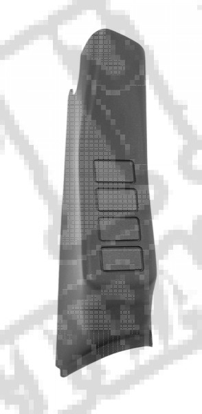 Konsola przełączników słupek A 07-10 Jeep Wrangler JK