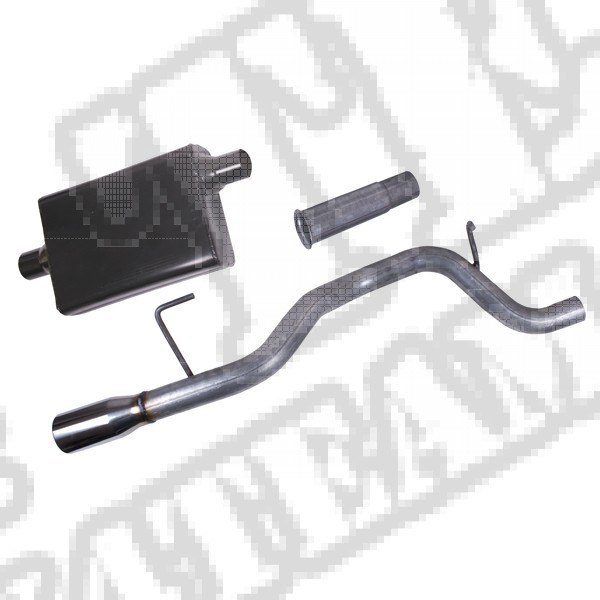 Układ wydechowy końcowy Vortex 2.4L/3.7L 02-06 Jeep Liberty  KJ