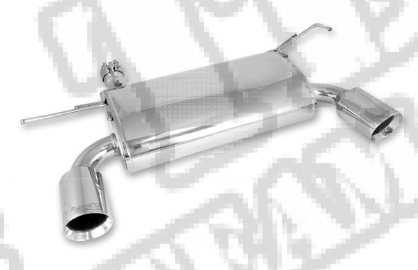 Tłumik końcowy Dual 07-15 Jeep Wrangler