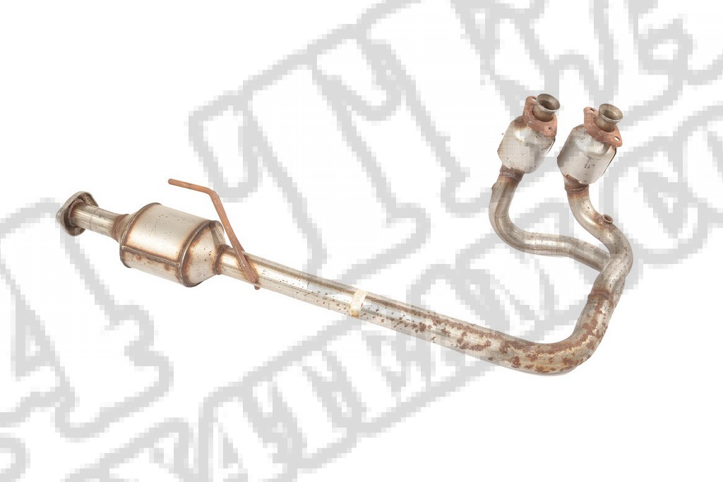 Rura wydechowa z katalizatorami, 4.0L; 04-06 Jeep Wrangler TJ/LJ