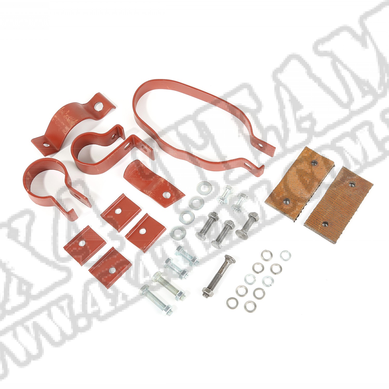 Akcesoria montażowe układu wydechowego 41-45 Willys MB/Ford GPW