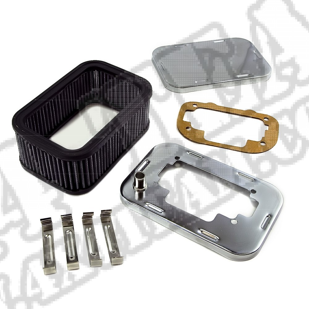 Obudowa filtra powietrza komplet 72-90 Jeep CJ/Wrangler