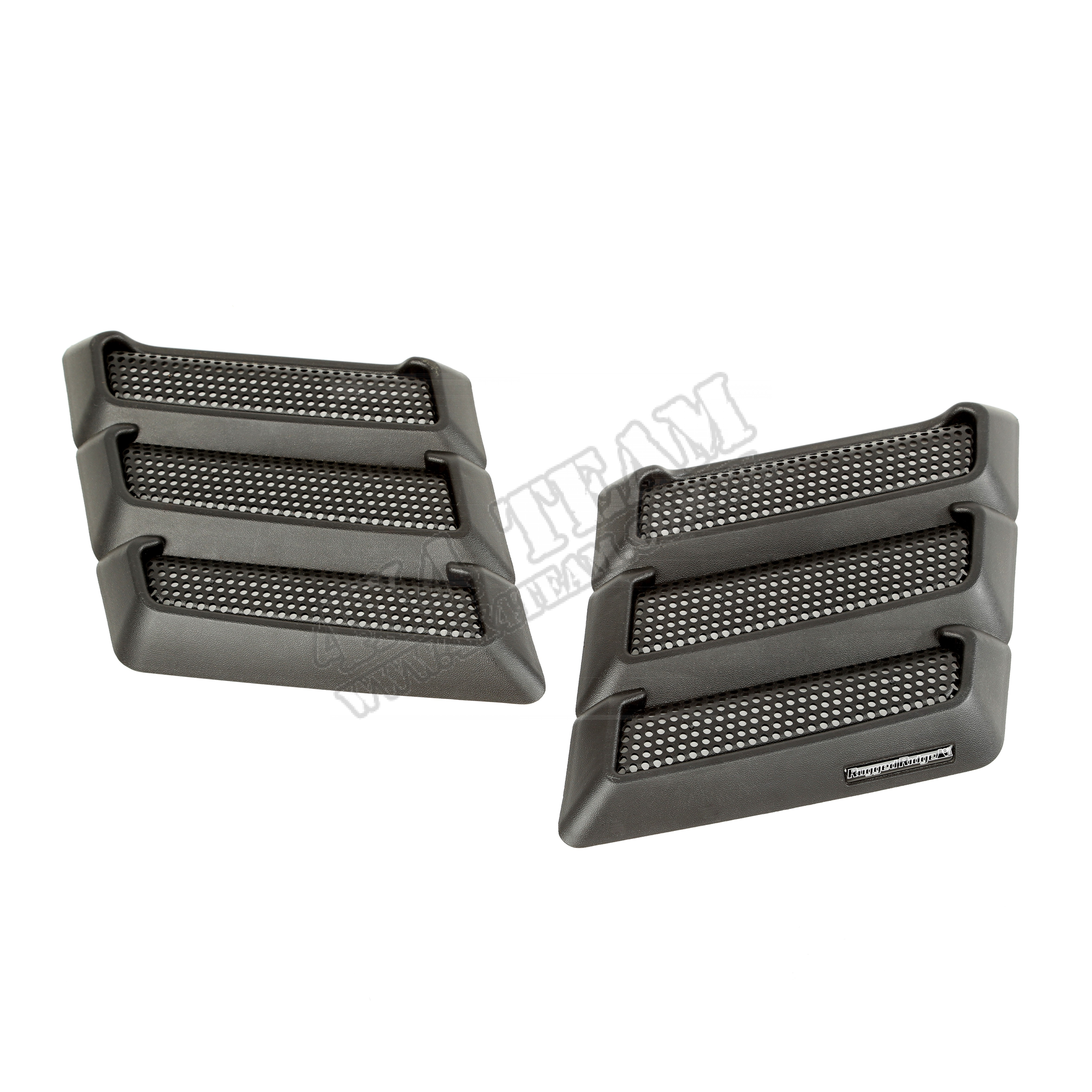 Wloty maski tuningowej, Black; 07-15 Jeep Wrangler JK