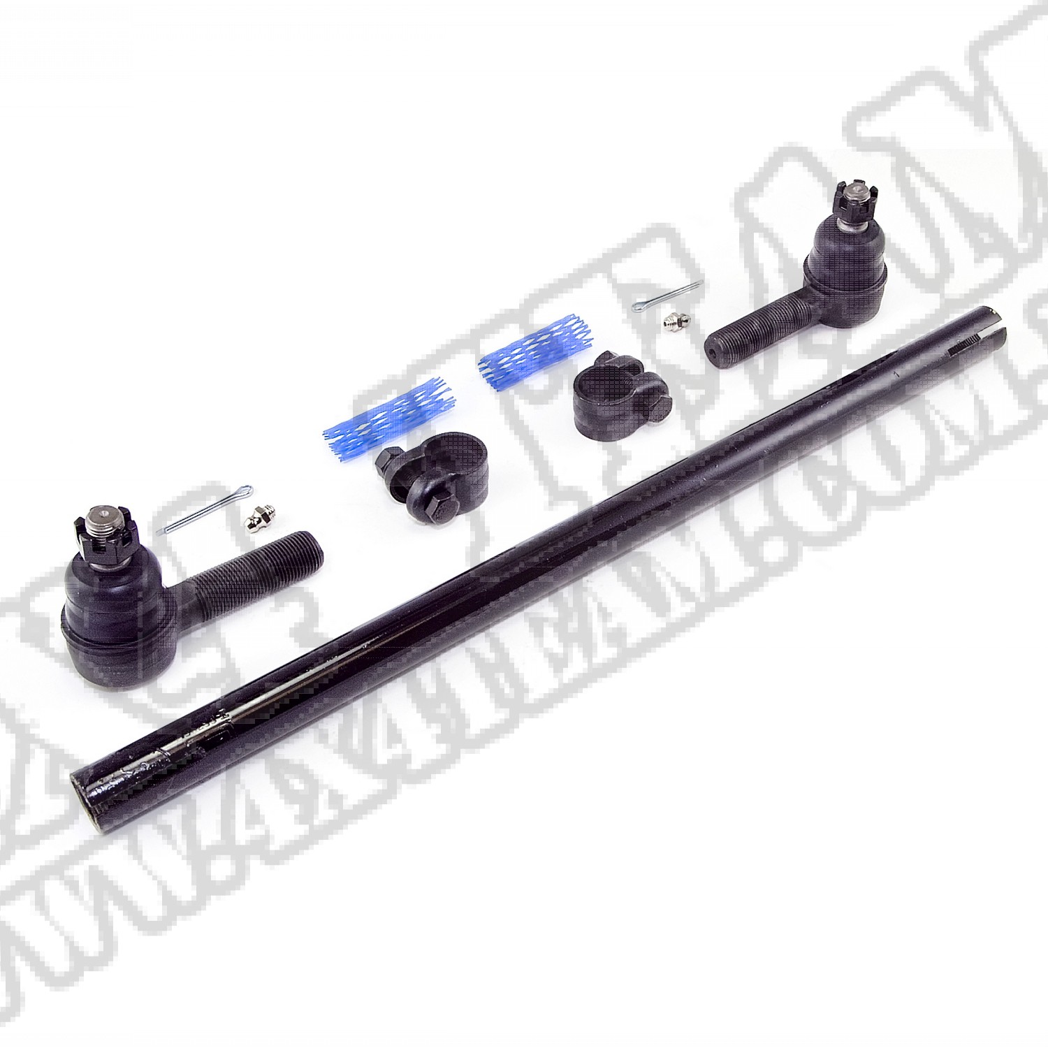 Steering Tie Rod Assembly, Left; 49-71 Willys/Jeep