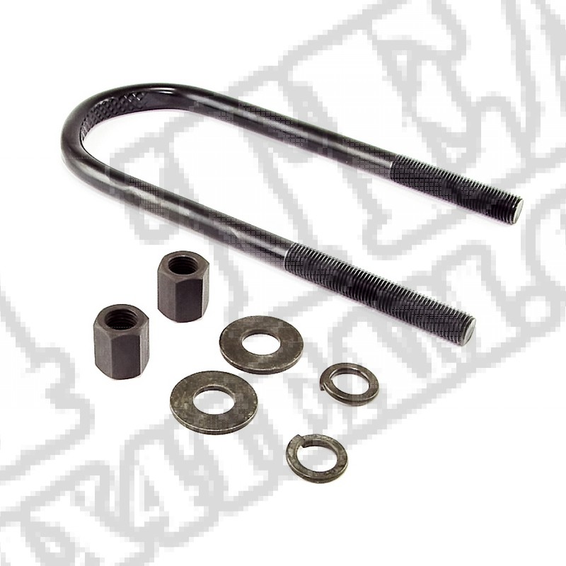 Suspension Leaf Spring U-Bolt, Front, Small; 47-63 Willys Truck/Wagon