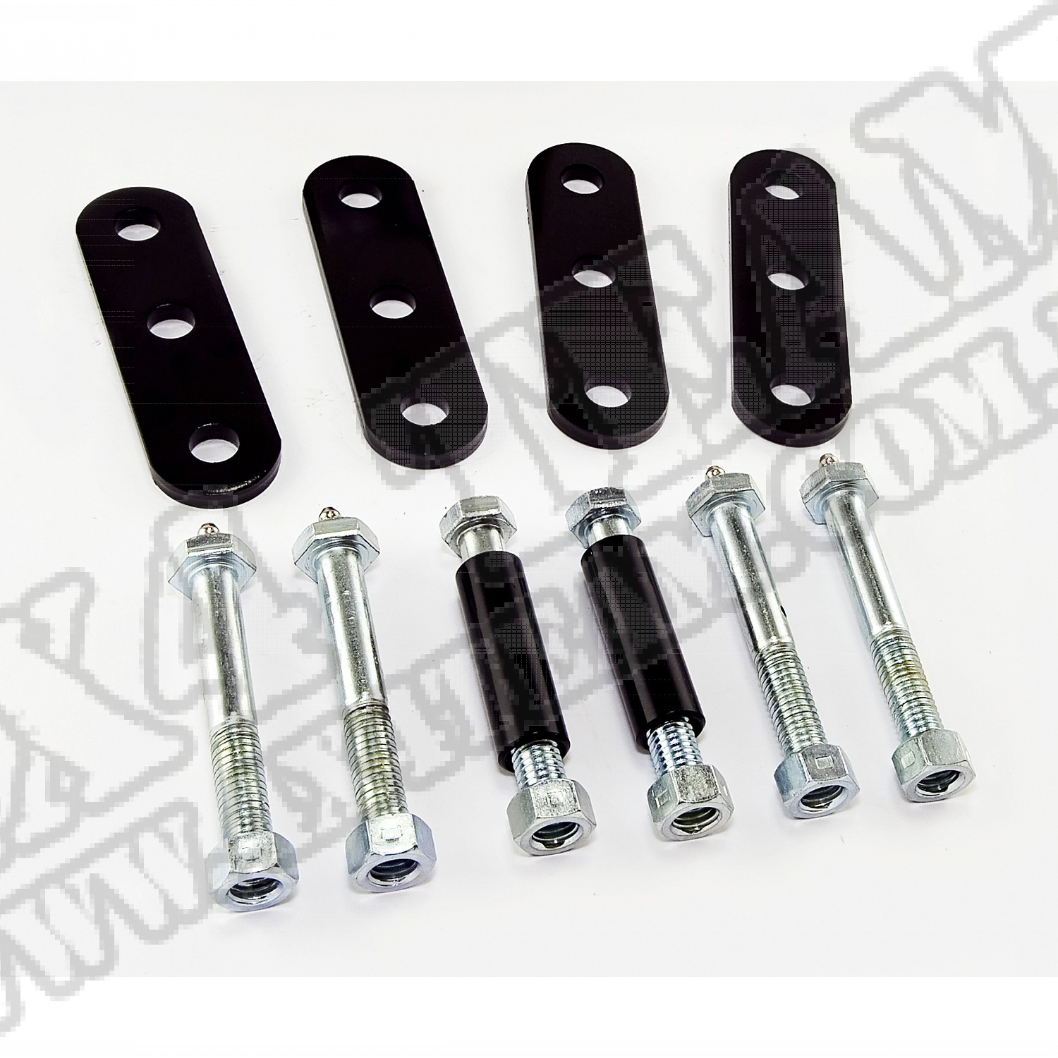 Suspension Leaf Spring Shackle Kit, Front, HD, Greaseable; 76-86 CJ