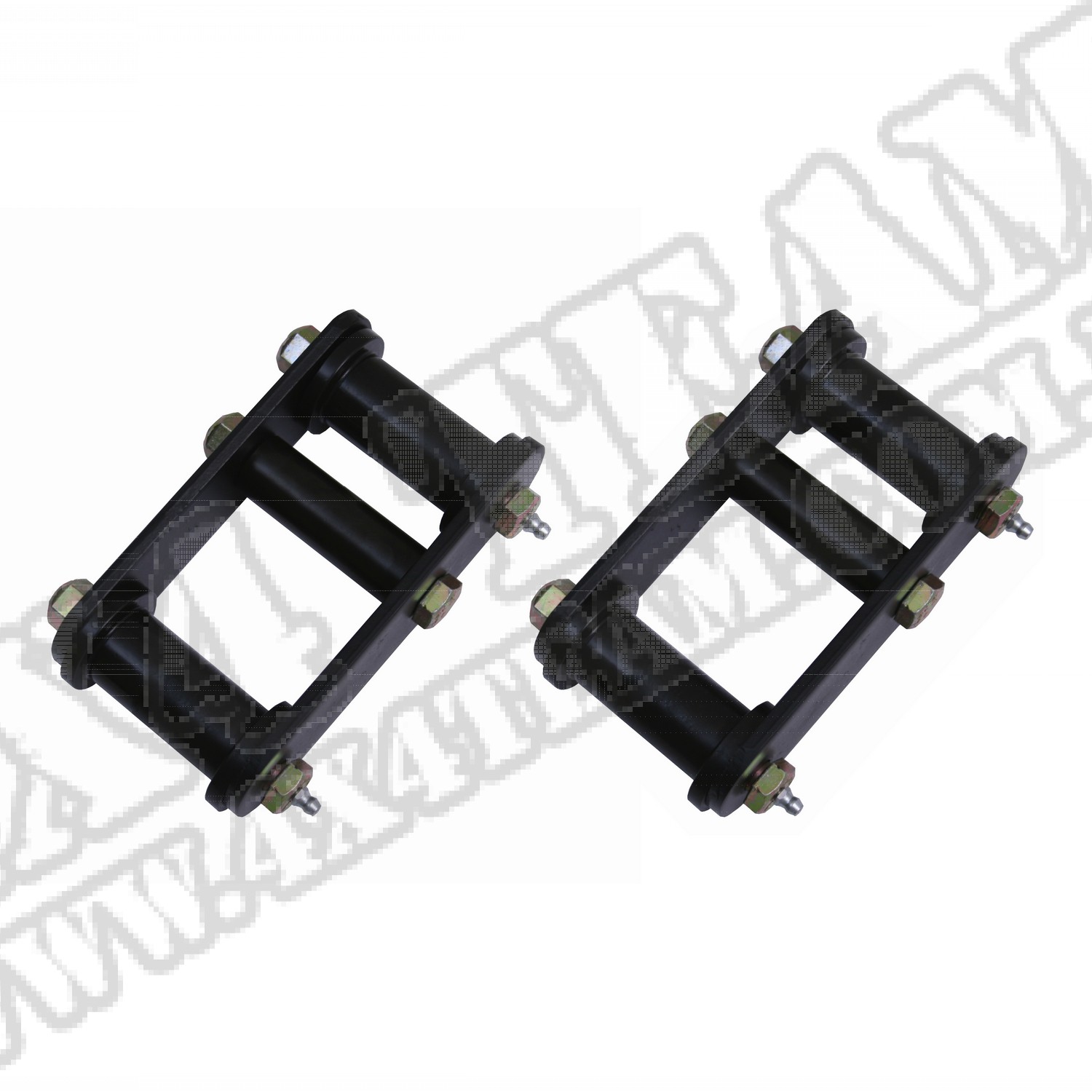 Suspension Leaf Spring Shackle Kit, Front; 87-95 Jeep Wrangler YJ
