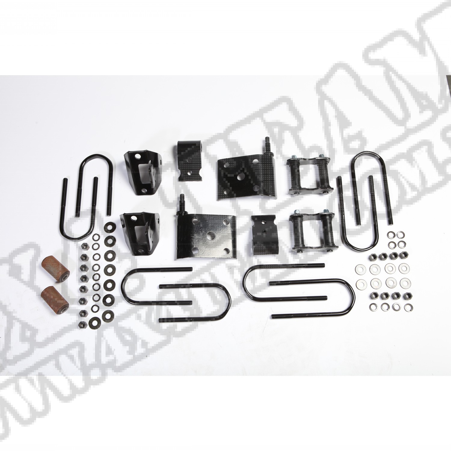 Suspension Leaf Spring Mount Kit, Rear; 76-86 Jeep CJ